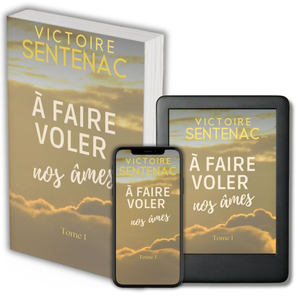 Couverture du roman « À faire voler nos âmes » (Trilogie – Tome 1), un drame psychologique contemporain autour de la quête de maternité et du milieu hospitalier.