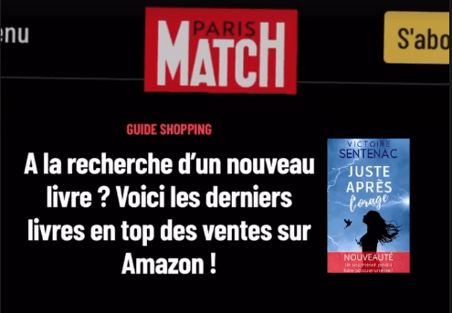 Article de presse sur Victoire Sentenac