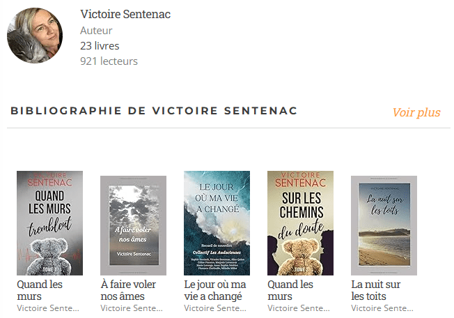 Livres de Victoire Sentenac sur Babelio
